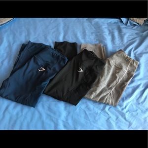 (BUNDLE) Gymshark Sleek Sculpture Cropped Leggings